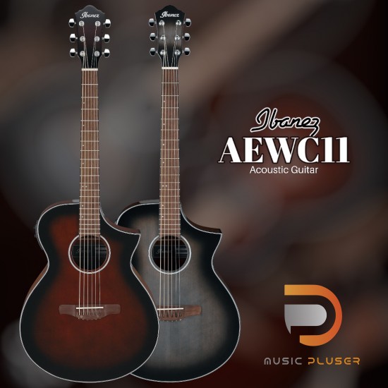 กีตาร์โปร่งไฟฟ้า Ibanez AEWC11