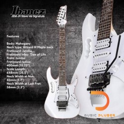 Ibanez JEM-JR Steve Vai Signature