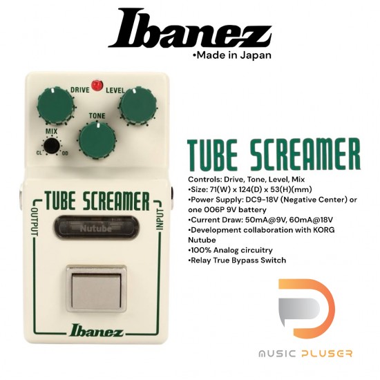 Ibanez NTS NU Tube Screamer Ibanez NTS NU Tube Screamer