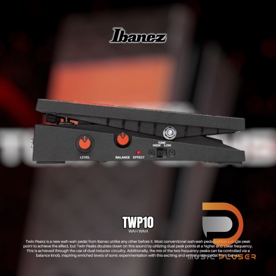 Ibanez TWP10 Twin Peaks Wah Effects Pedal