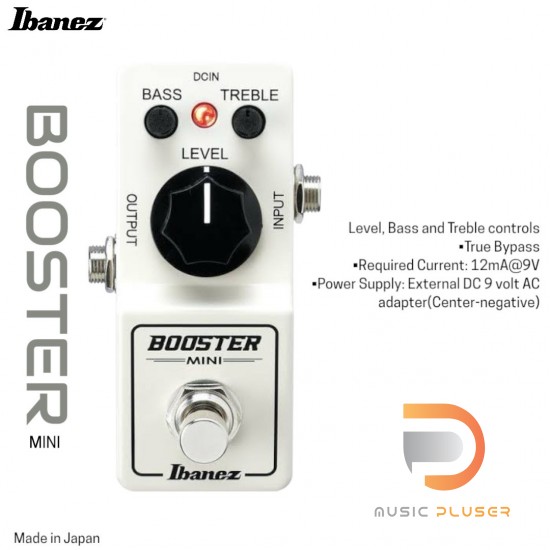 เอฟเฟค Ibanez BT MINI Booster Pedal เอฟเฟค Ibanez BT MINI Booster Pedal