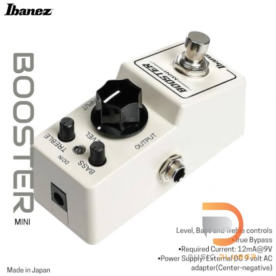เอฟเฟค Ibanez BT MINI Booster Pedal เอฟเฟค Ibanez BT MINI Booster Pedal