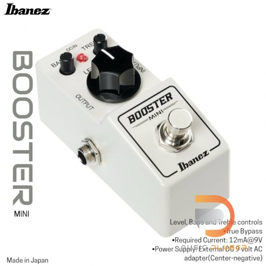 เอฟเฟค Ibanez BT MINI Booster Pedal เอฟเฟค Ibanez BT MINI Booster Pedal