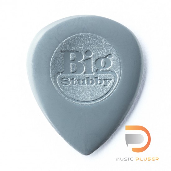 DUNLOP BIG STUBBY® NYLON PICK 2.0MM 445-200 DUNLOP BIG STUBBY® NYLON PICK 2.0MM 445-200