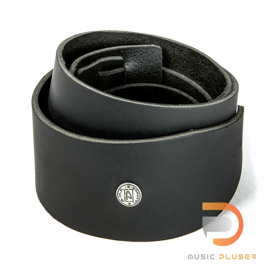 DUNLOP BMF 2.5 IN BELT LEATHER BLACK STRAP BMF12BK