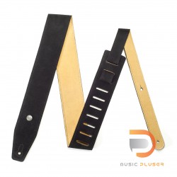 DUNLOP BMF SUEDE EBONY STRAP BMFS01