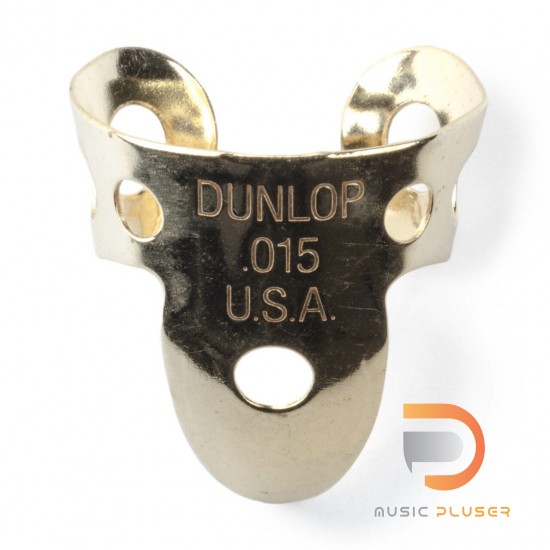 DUNLOP BRASS FINGERPICKS .015 IN 37-015 DUNLOP BRASS FINGERPICKS .015 IN 37-015