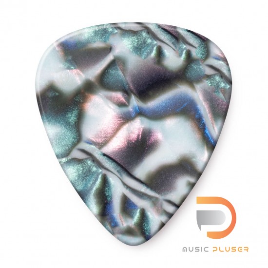 DUNLOP CELLULOID ABALONE PICK HEAVY 483-14HV DUNLOP CELLULOID ABALONE PICK HEAVY 483-14HV