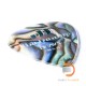 DUNLOP CELLULOID ABALONE PICK HEAVY 483-14HV DUNLOP CELLULOID ABALONE PICK HEAVY 483-14HV