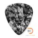 DUNLOP CELLULOID BLACK PEARLOID PICK EXTRA HEAVY 483-02XH