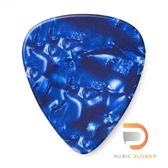 DUNLOP CELLULOID BLUE PEARLOID PICK HEAVY 483-10HV