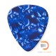 DUNLOP CELLULOID BLUE PEARLOID PICK MEDIUM 483-10MD