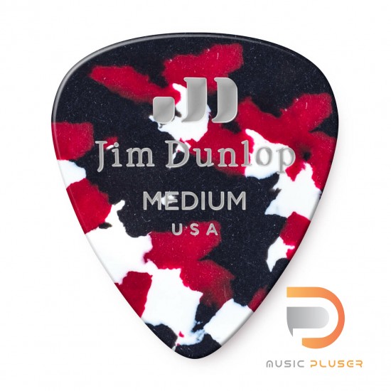 DUNLOP CELLULOID CONFETTI PICK MEDIUM 483-06MD