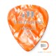 DUNLOP CELLULOID ORANGE PEARLOID PICK MEDIUM 483-08MD