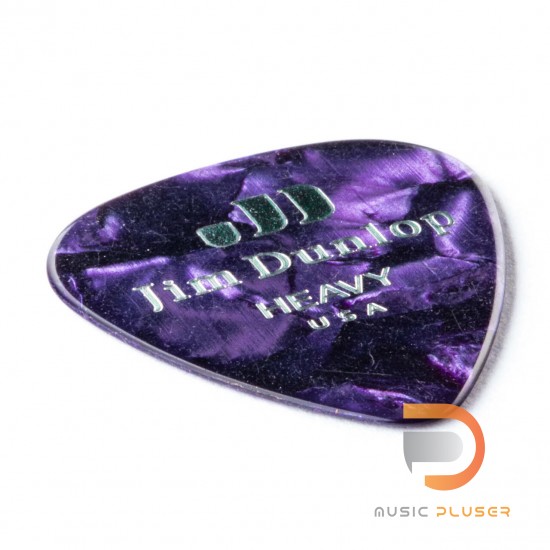 DUNLOP CELLULOID PURPLE PEARLOID PICK HEAVY 483-13HV