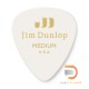 DUNLOP CELLULOID WHITE PICK MEDIUM 483-01MD