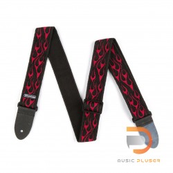 DUNLOP CLASSIC FLAMBE RED STRAP D3811RD