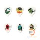 DUNLOP DIRTY DONNY 1 BLACKLINE ART PICKS BL111T DUNLOP DIRTY DONNY 1 BLACKLINE ART PICKS BL111T