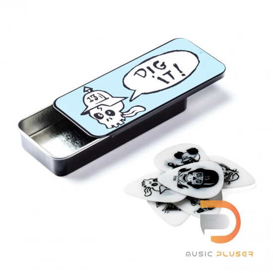 DUNLOP FRANK KOZIK 2 BLACKLINE ART PICKS BL113T073 DUNLOP FRANK KOZIK 2 BLACKLINE ART PICKS BL113T073