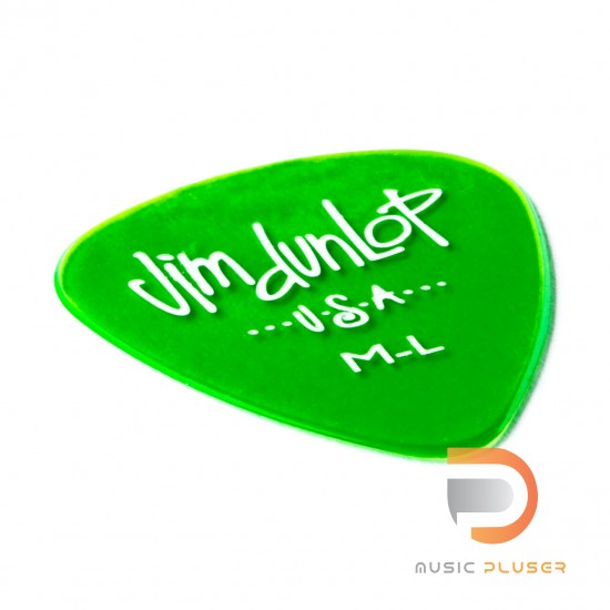 DUNLOP GELS GREEN MEDIUM LIGHT PICK 486-ML