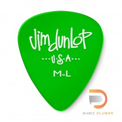 DUNLOP GELS GREEN MEDIUM LIGHT PICK 486-ML