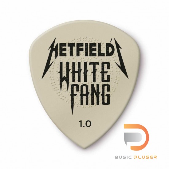 DUNLOP HETFIELD'S WHITE FANG™ CUSTOM FLOW® PICK 1.0MM PH122-100