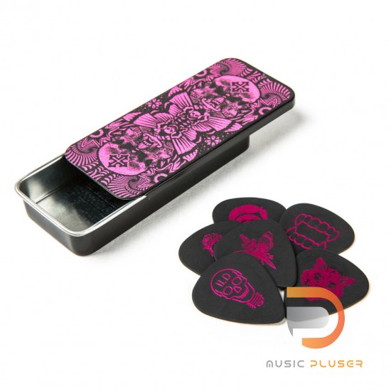 DUNLOP ILOVEDUST MAGENTA PICK TIN ILDCT02 DUNLOP ILOVEDUST MAGENTA PICK TIN ILDCT02