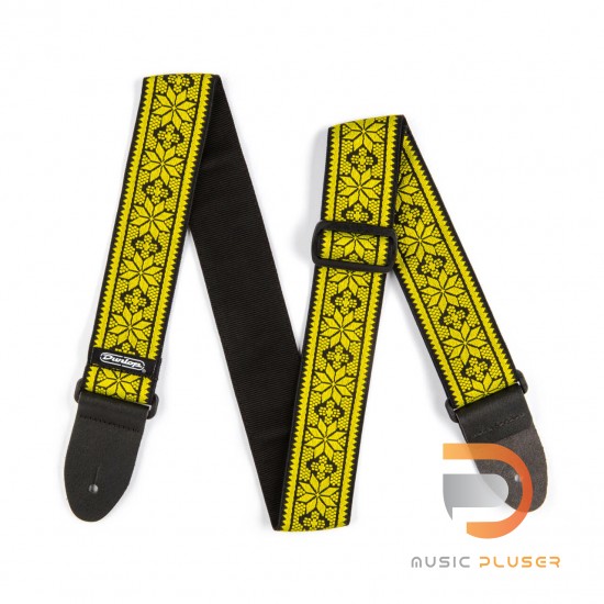 DUNLOP JACQUARD FILLMORE YELLOW STRAP D6702YE