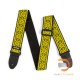 DUNLOP JACQUARD FILLMORE YELLOW STRAP D6702YE