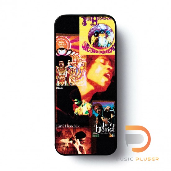 DUNLOP JIMI HENDRIX™ HENDRIX MONTAGE PICK TIN JHPT08H DUNLOP JIMI HENDRIX™ HENDRIX MONTAGE PICK TIN JHPT08H