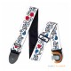 DUNLOP JIMI HENDRIX™ MONTEREY STRAP JH02