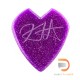 DUNLOP KIRK HAMMETT JAZZ III PICK PURPLE SPARKLE 47-KH3NPS (6 Pcs.)