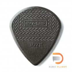 DUNLOP MAX-GRIP® JAZZ III CARBON FIBER PICK 471-3C