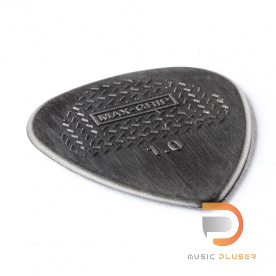 DUNLOP MAX-GRIP® NYLON STANDARD PICK 1.0MM 449-100 DUNLOP MAX-GRIP® NYLON STANDARD PICK 1.0MM 449-100