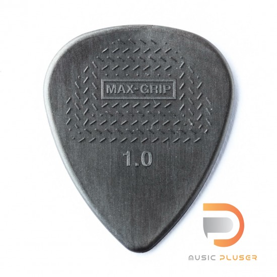 DUNLOP MAX-GRIP® NYLON STANDARD PICK 1.0MM 449-100 DUNLOP MAX-GRIP® NYLON STANDARD PICK 1.0MM 449-100