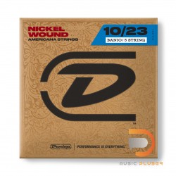 DUNLOP NICKEL WOUND LOOP END BANJO STRINGS 10-23 | 5-STRING DJN1023