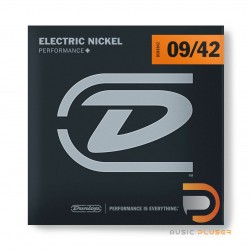 DUNLOP PERFORMANCE+ ELECTRIC GUITAR STRINGS 09-42 DEN0942