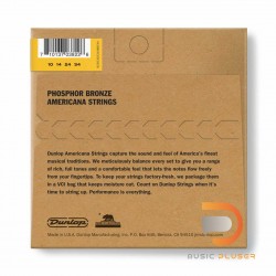 DUNLOP PHOSPHOR BRONZE MANDOLIN STRINGS 10-34 DMP1034