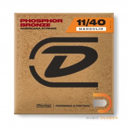 DUNLOP PHOSPHOR BRONZE MANDOLIN STRINGS 11-40 DMP1140