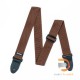 DUNLOP POLY BROWN STRAP D0701BR