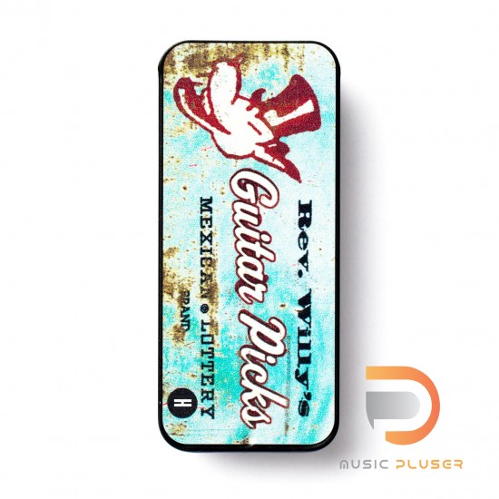 DUNLOP REV WILLY HEAVY GAUGE PICK TIN RWT03H DUNLOP REV WILLY HEAVY GAUGE PICK TIN RWT03H