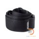 DUNLOP RIBBED COTTON BLACK STRAP D2701BK