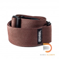 DUNLOP RIBBED COTTON CHOCOLATE STRAP D2701BR