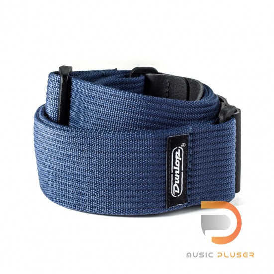 DUNLOP RIBBED COTTON NAVY BLUE STRAP D2701NV