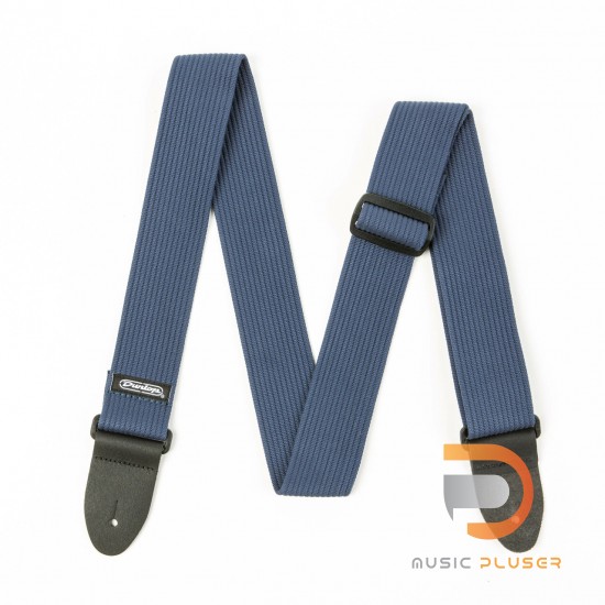 DUNLOP RIBBED COTTON NAVY BLUE STRAP D2701NV