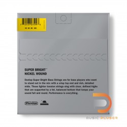 DUNLOP SUPER BRIGHT NICKEL WOUND BASS STRINGS 40-100 DBSBN40100