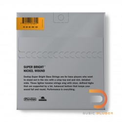 DUNLOP SUPER BRIGHT NICKEL WOUND BASS STRINGS 40-120 | 5-STRING SET DBSBN40120