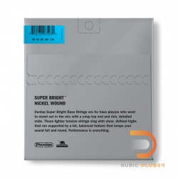 DUNLOP SUPER BRIGHT NICKEL WOUND BASS STRINGS 45-125 | 5-STRING SET DBSBN45125