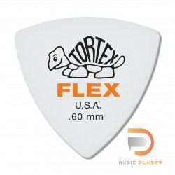 DUNLOP TORTEX® FLEX™ TRIANGLE PICK .60MM 456-060