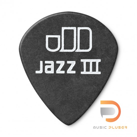 DUNLOP TORTEX® PITCH BLACK JAZZ III PICK 1.0MM 482-100 DUNLOP TORTEX® PITCH BLACK JAZZ III PICK 1.0MM 482-100